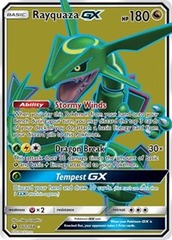 Rayquaza GX (Full Art) - 160/168 - Celestial Storm